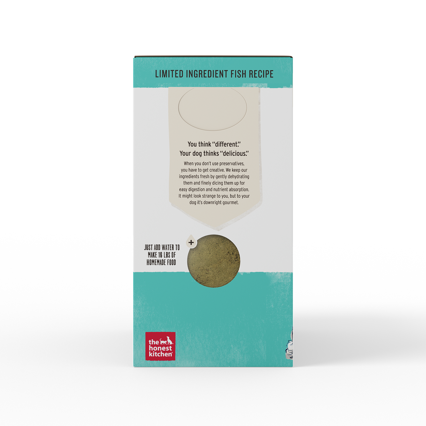 The Honest Kitchen Dehydrated Limited Ingredient Grain Free Fish Dog Food 4lbs