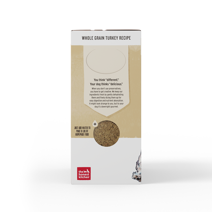 The Honest Kitchen Dehydrated Whole Grain Turkey Dog Food 2lbs