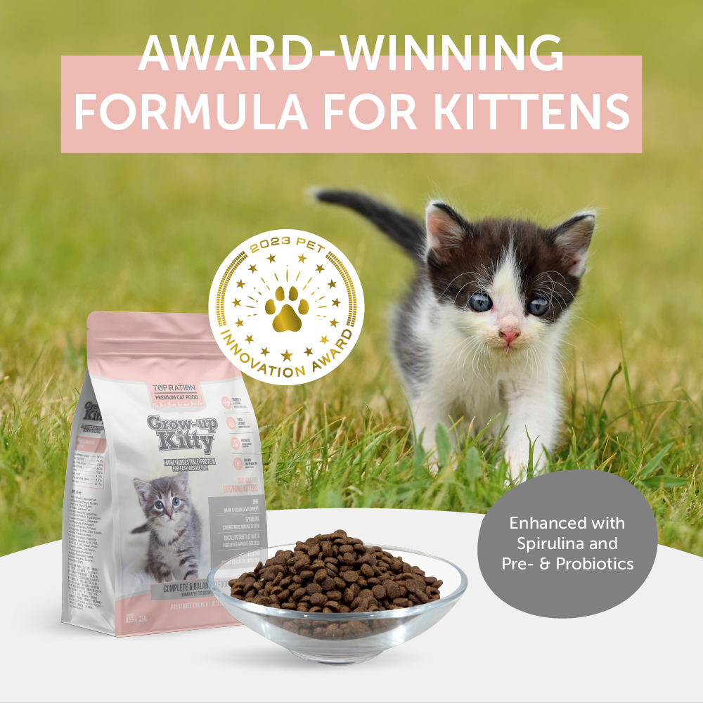 Top Ration Grow-up Kitty Premium Dry Cat Food