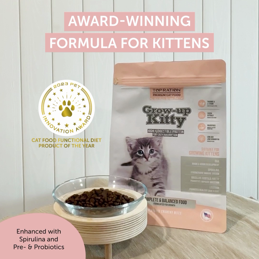 Top Ration Grow-up Kitty Premium Dry Cat Food