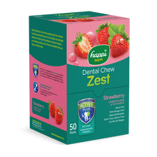 Happi Skippi Zest Regular 4-inch Dog Dental Chew 25g x 50 (Box)