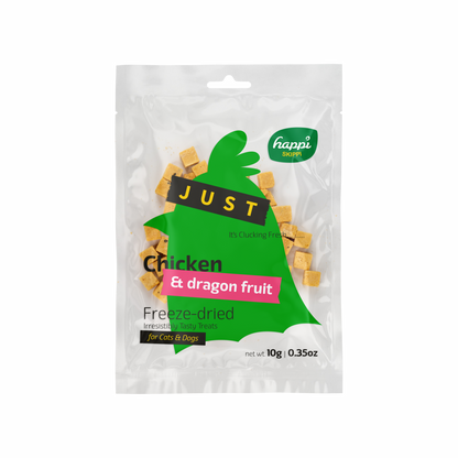 Happi Skippi Just Freeze Dried Treat for Cats and Dogs 10g