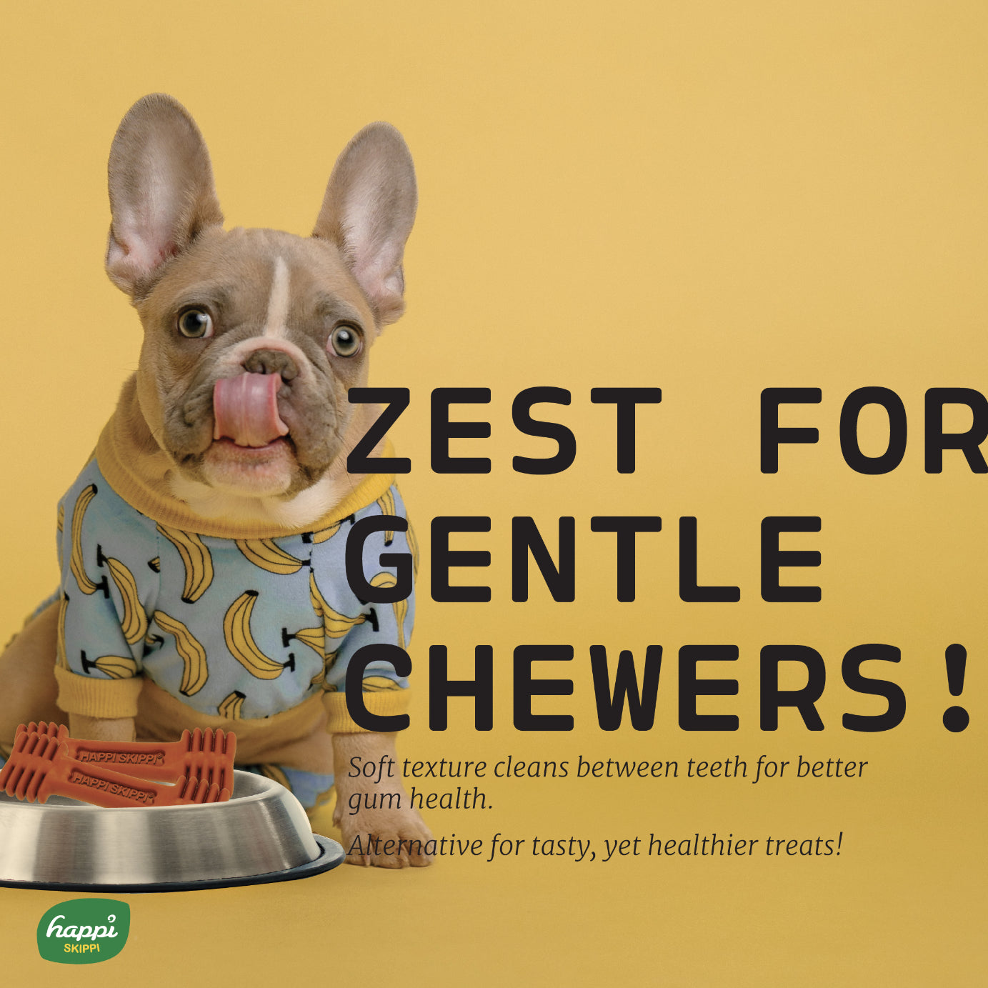 Happi Skippi Zest Dog Dental Chew (Soft Chew)