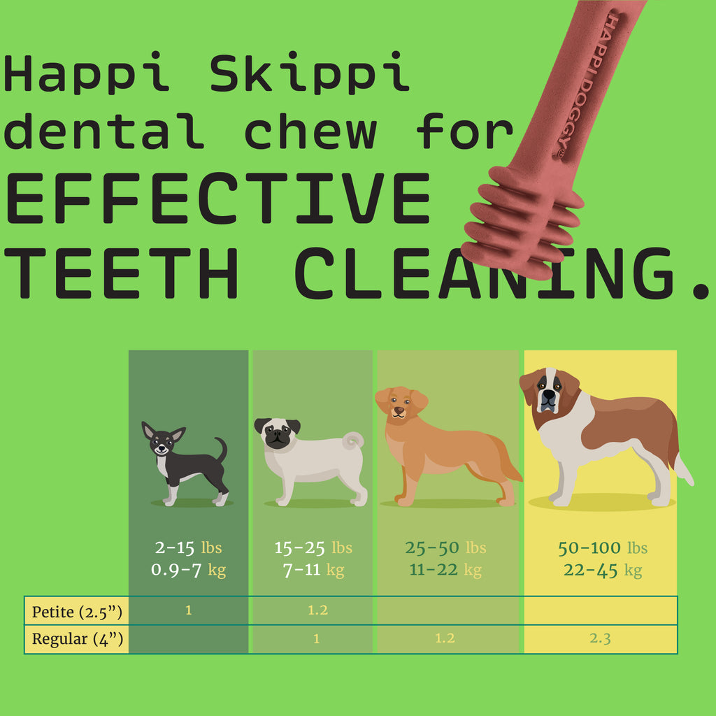 Happi Skippi Zest Dog Dental Chew (Soft Chew)