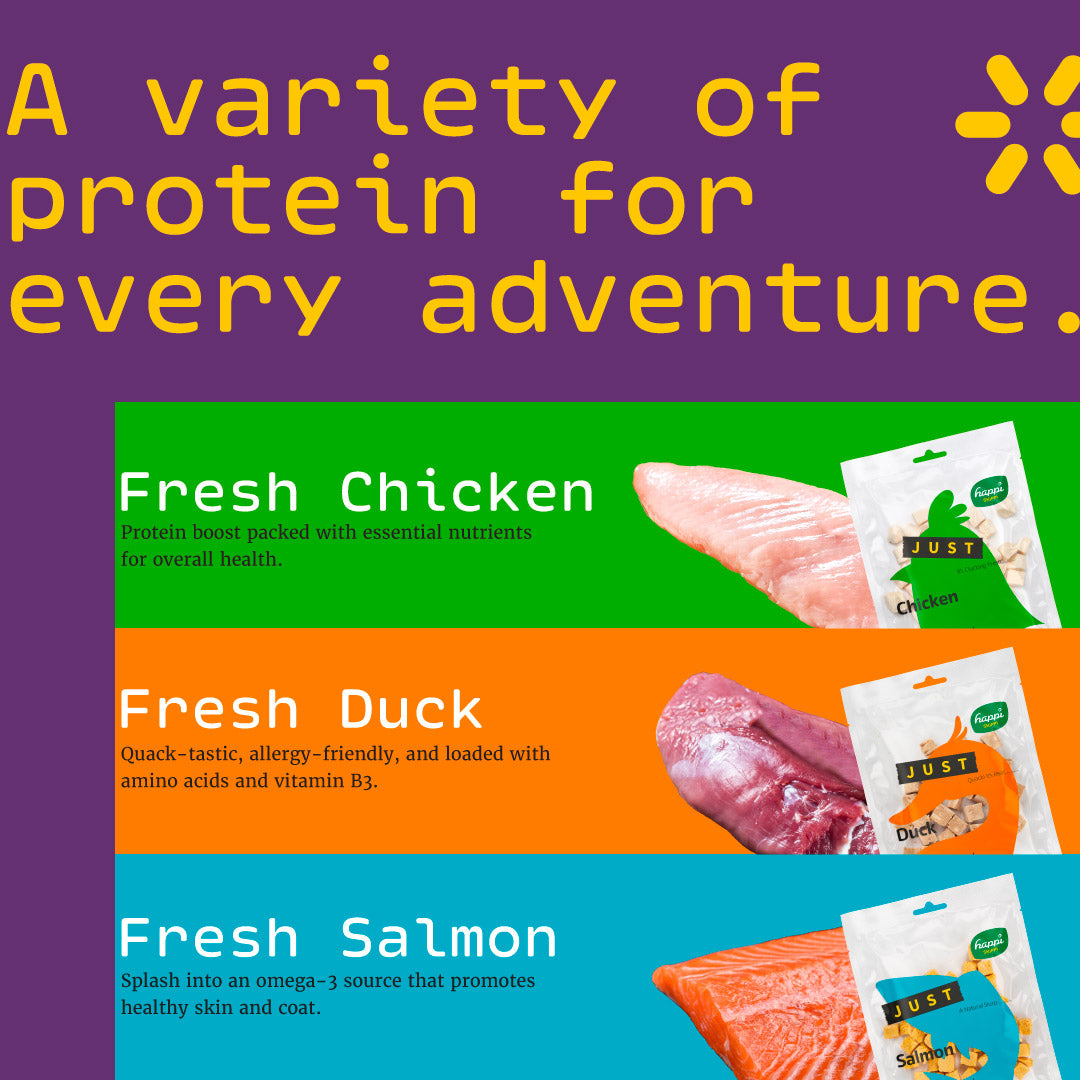 Happi Skippi Just Freeze Dried Treat for Cats and Dogs