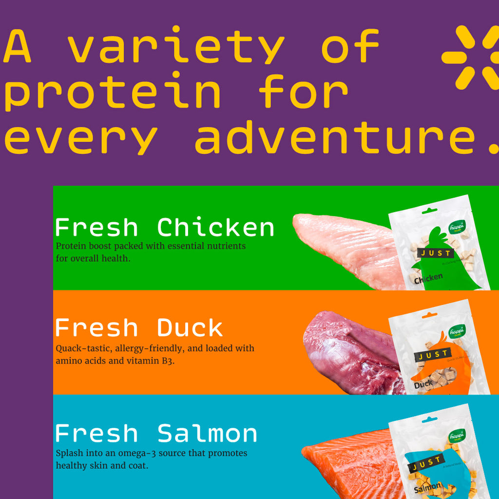 Happi Skippi Just Freeze Dried Treat for Cats and Dogs