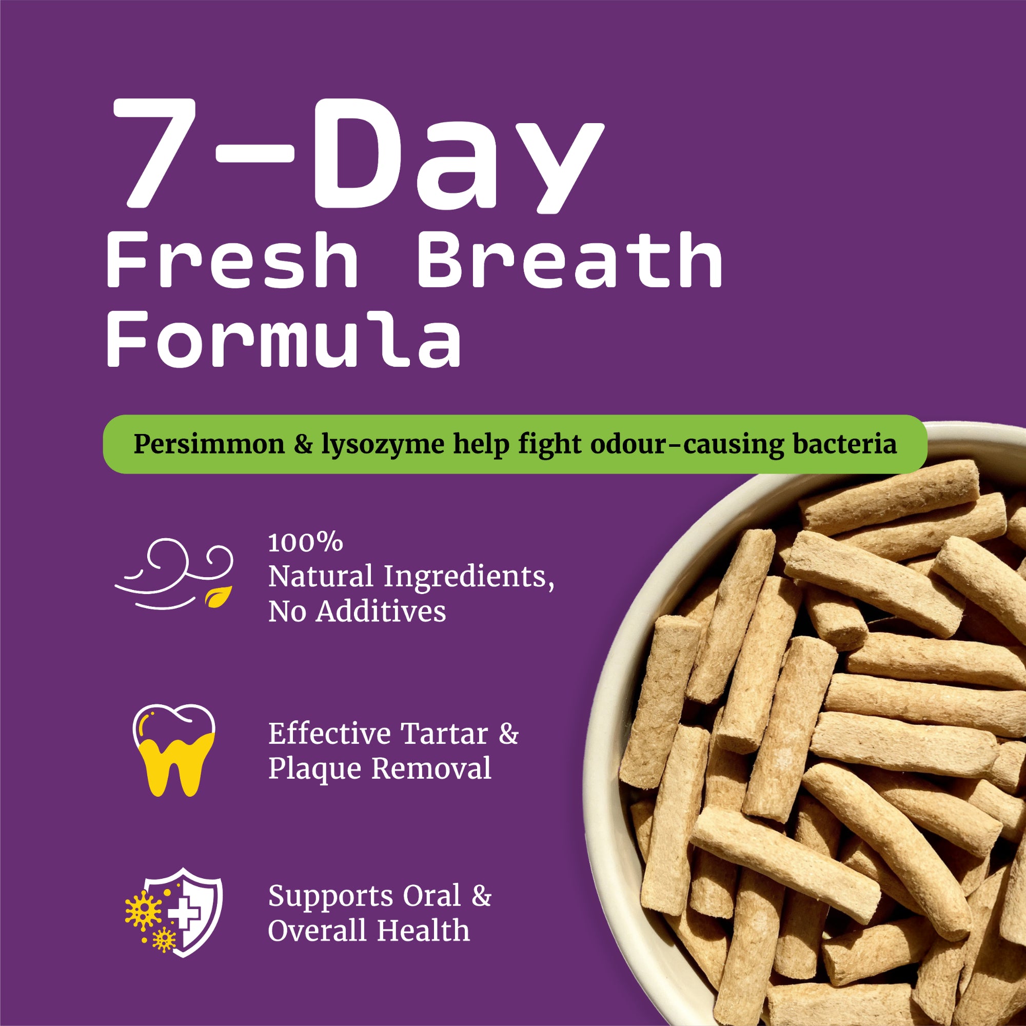 Happi Skippi Just Freeze-dried Dental Treats For Cats