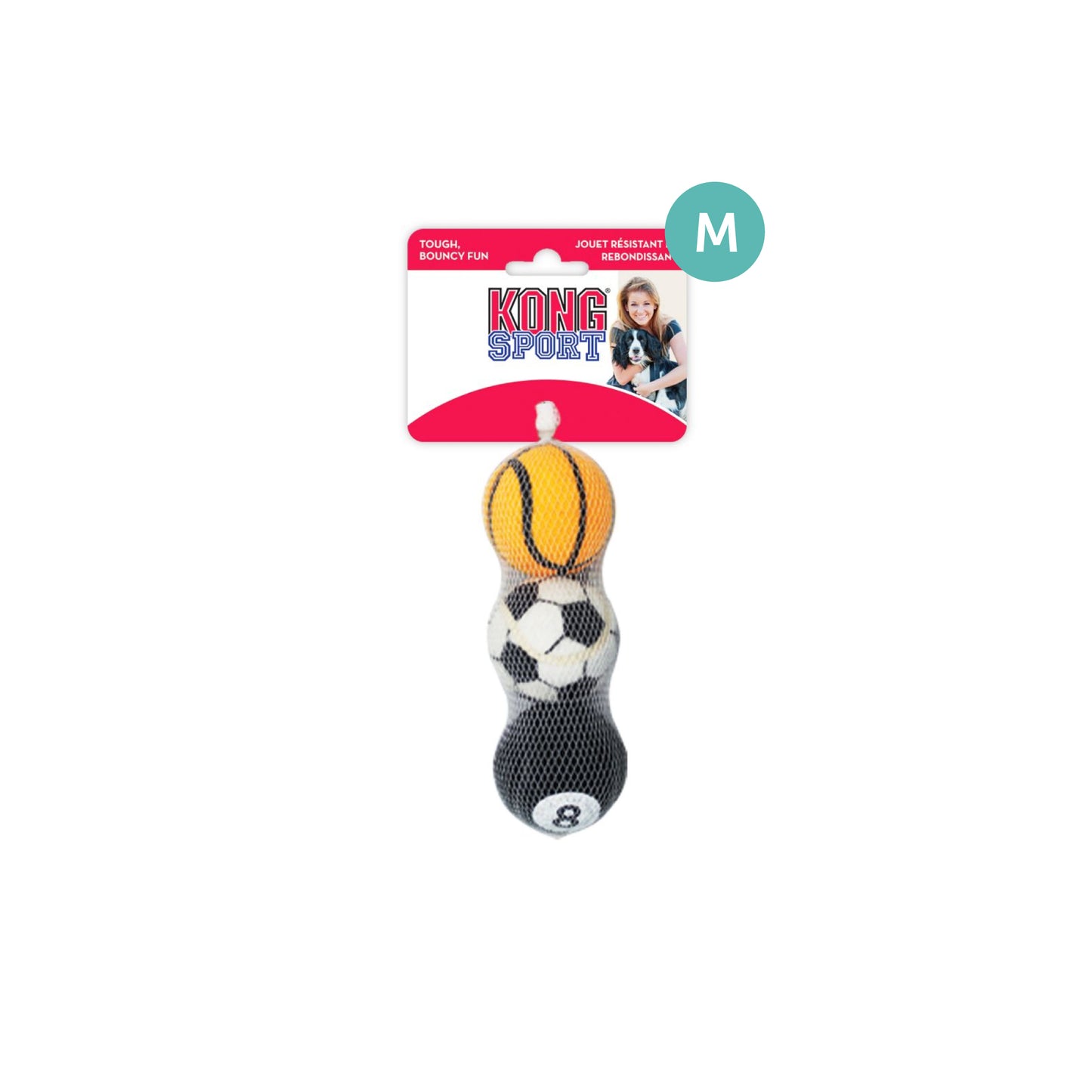 KONG Assorted Sport Balls Dog Toy