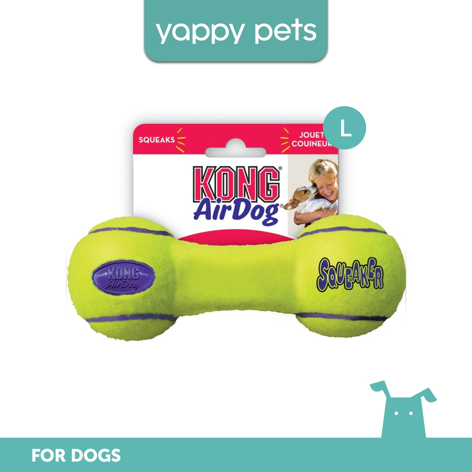 KONG AirDog Dumbbell