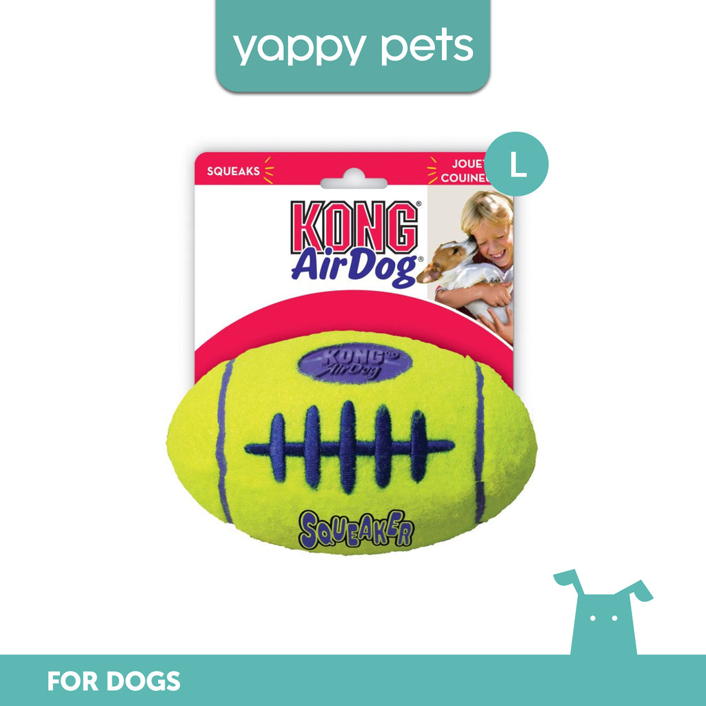 KONG AirDog Squeaker Football