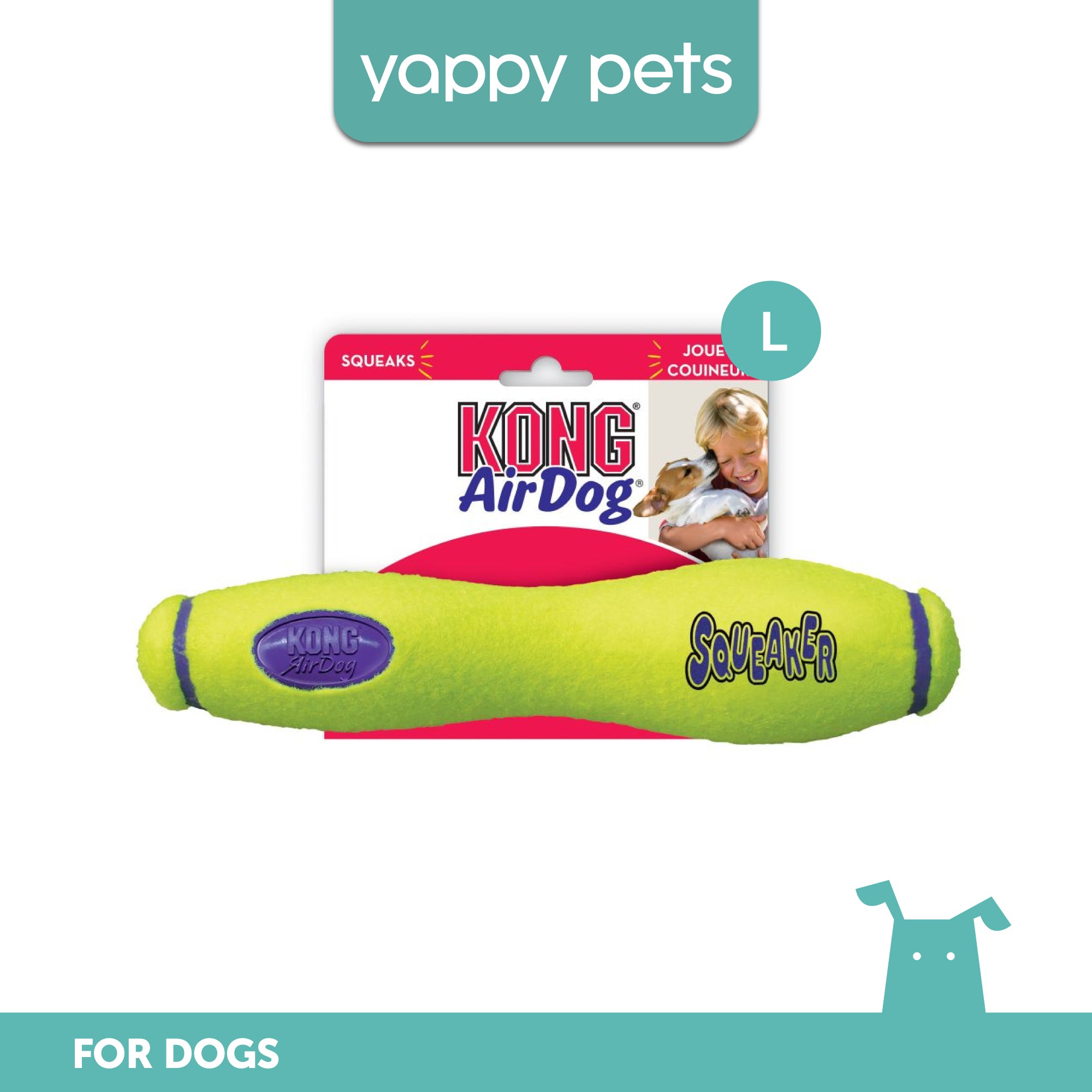 KONG AirDog Squeaker Stick