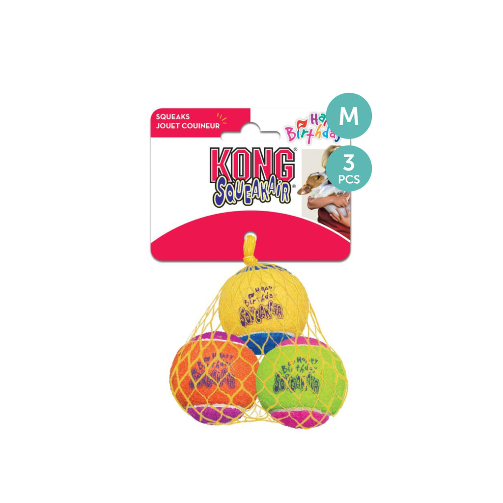 KONG SqueakAir Birthday Balls