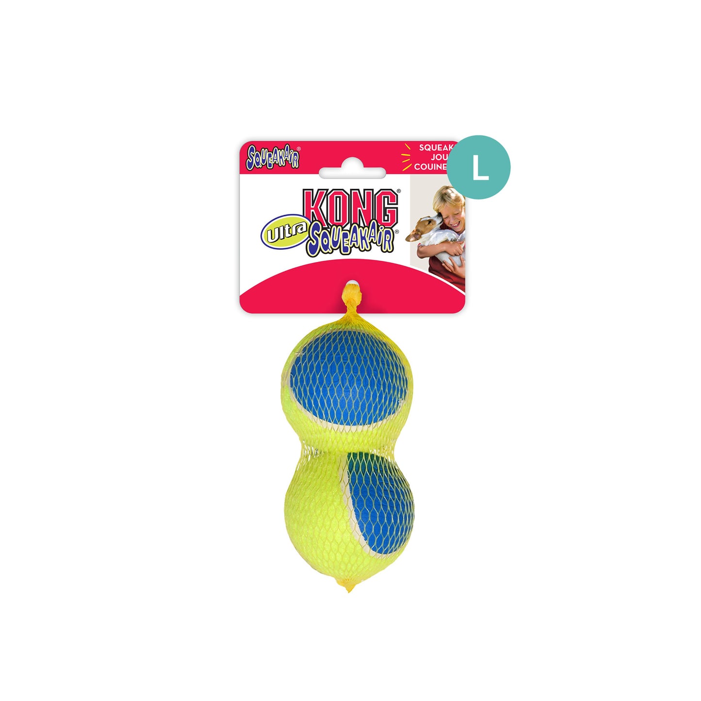 KONG SqueakAir Ultra Balls Dog Toy