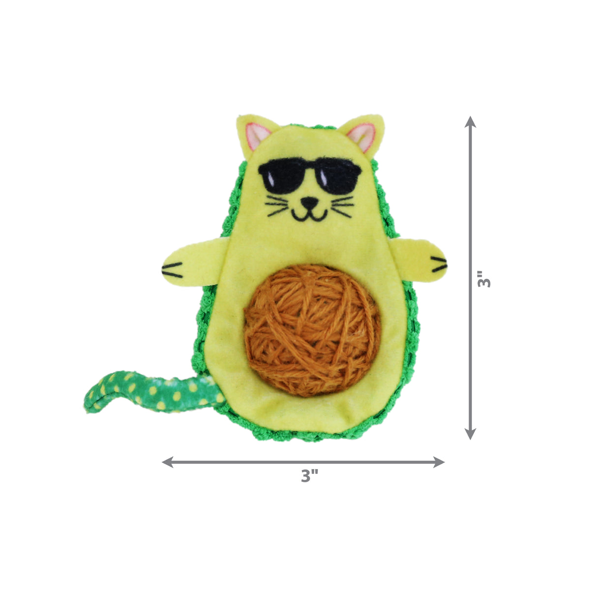 KONG Wrangler AvoCATo