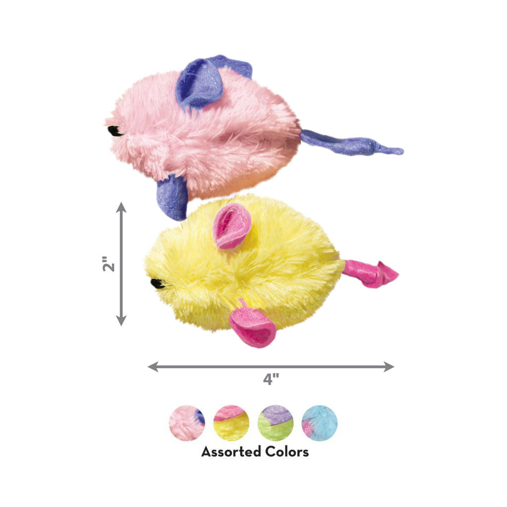 KONG Kitten Mice (One Size), 2pcs