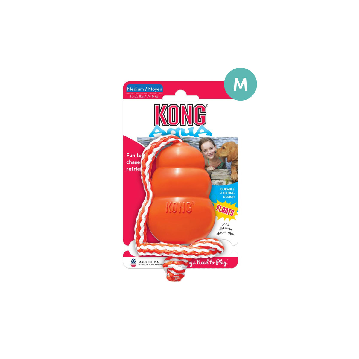 KONG Classic Aqua