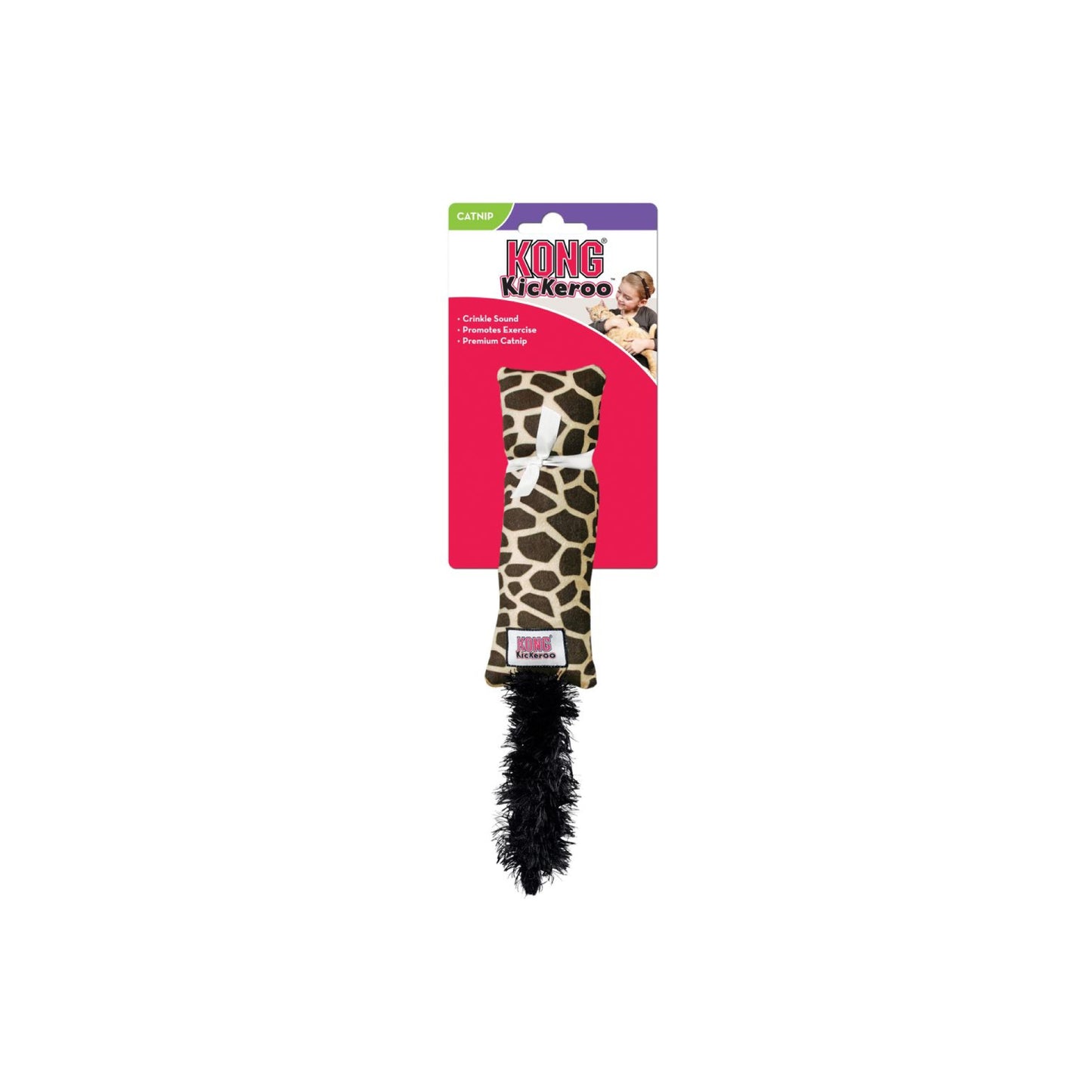 KONG Kickeroo Cuddle & Wrestle Cat Toy