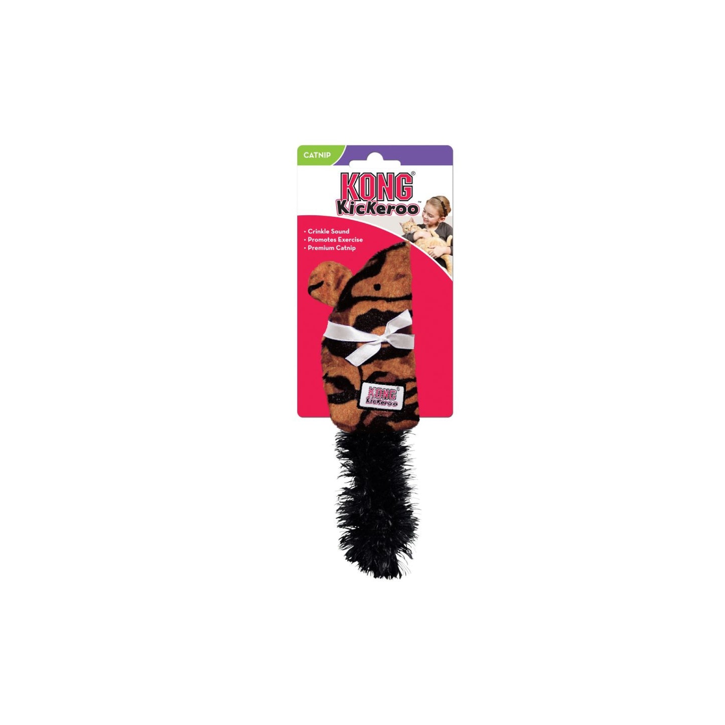 KONG Kickeroo Cuddle & Wrestle Cat Toy