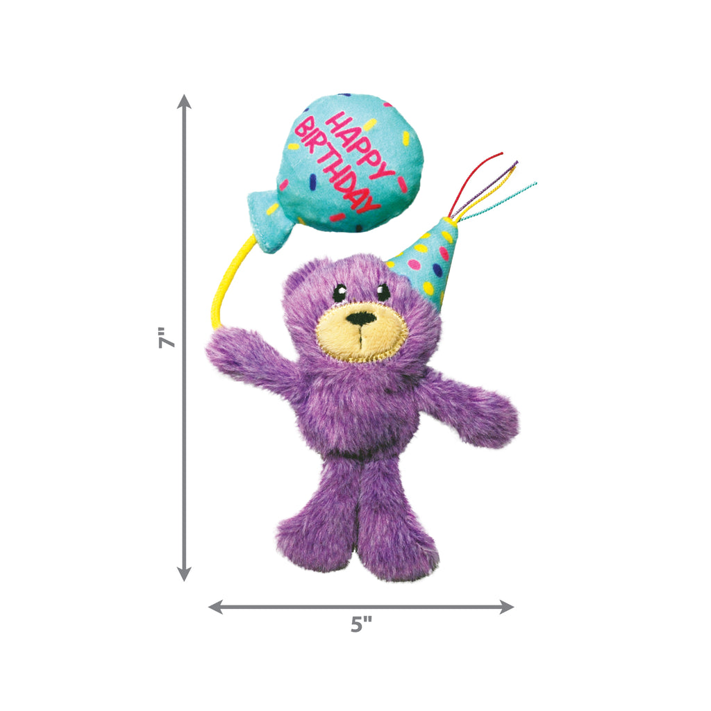 KONG Cat Occasions Birthday Teddy