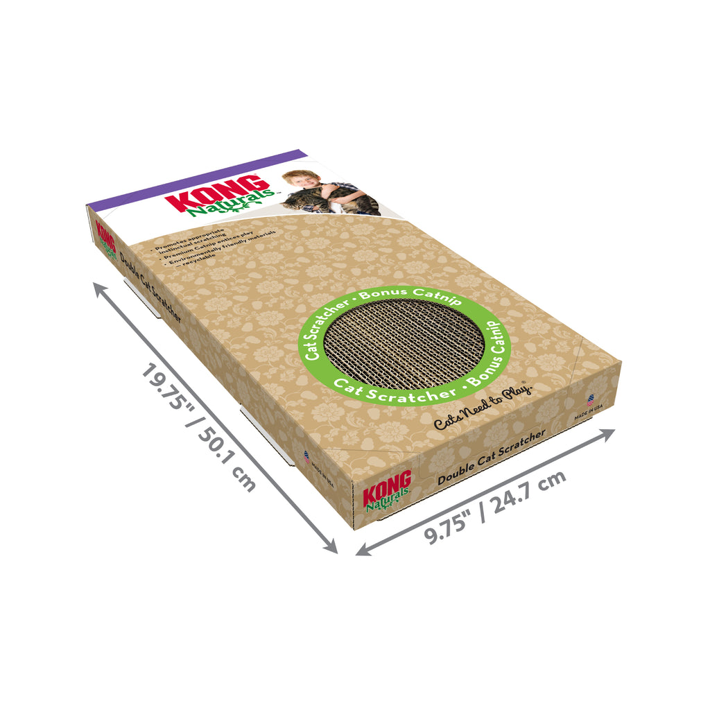 KONG Naturals Scratcher Double