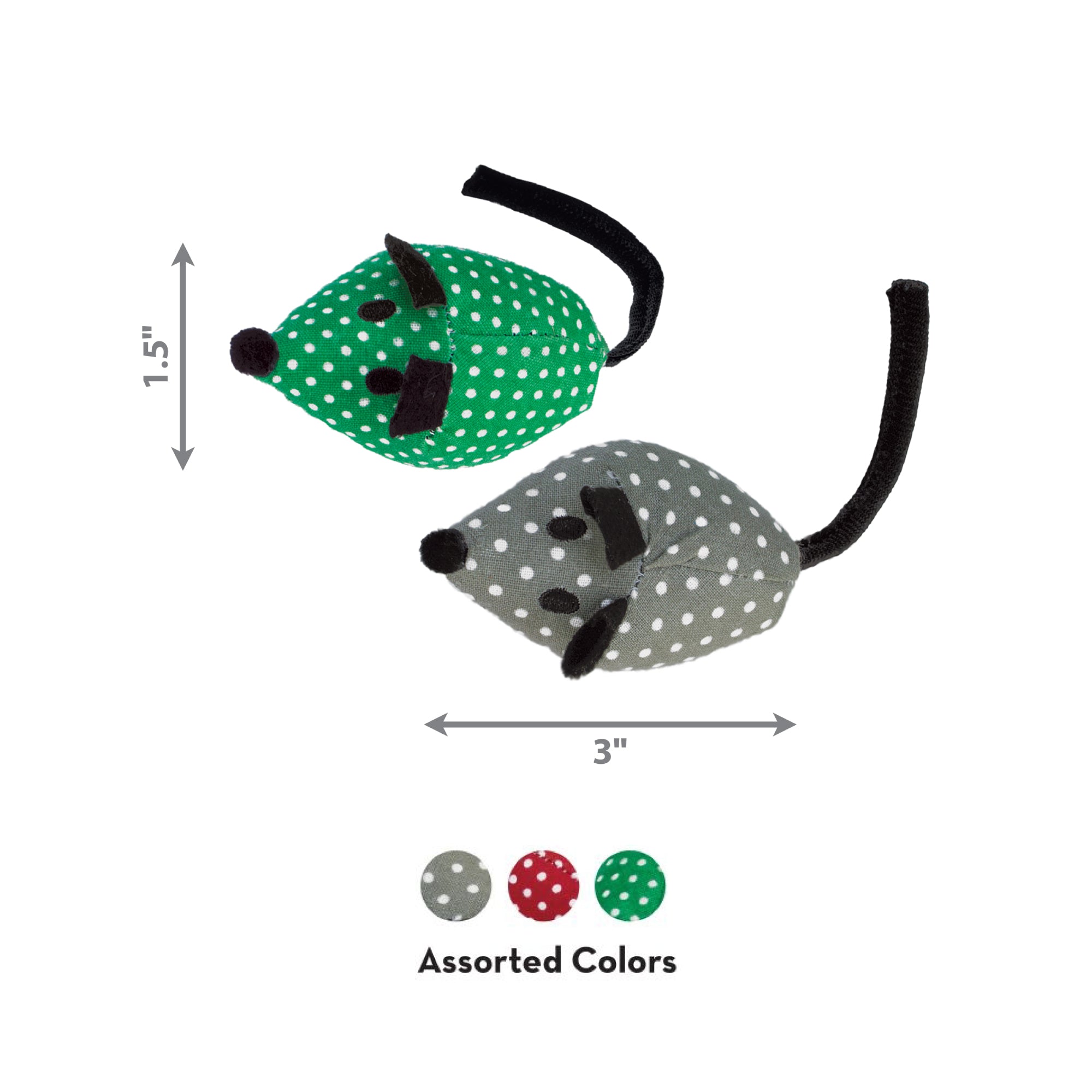 KONG Softies Mice Assorted