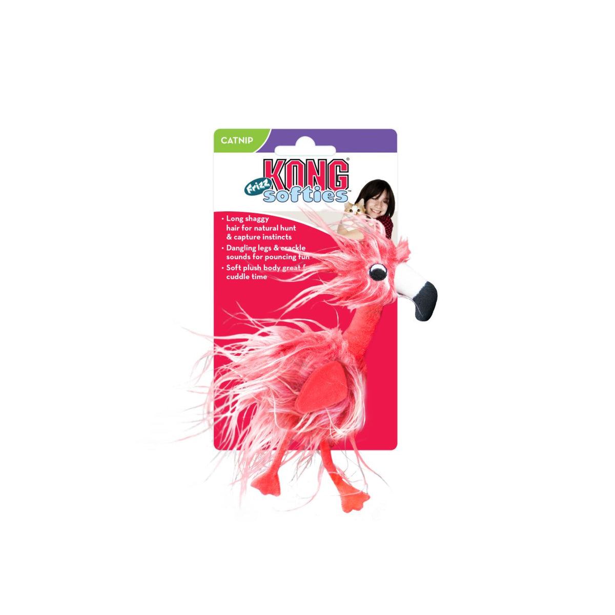 KONG Softies Frizz Bird Assorted Frizz Bird Assorted