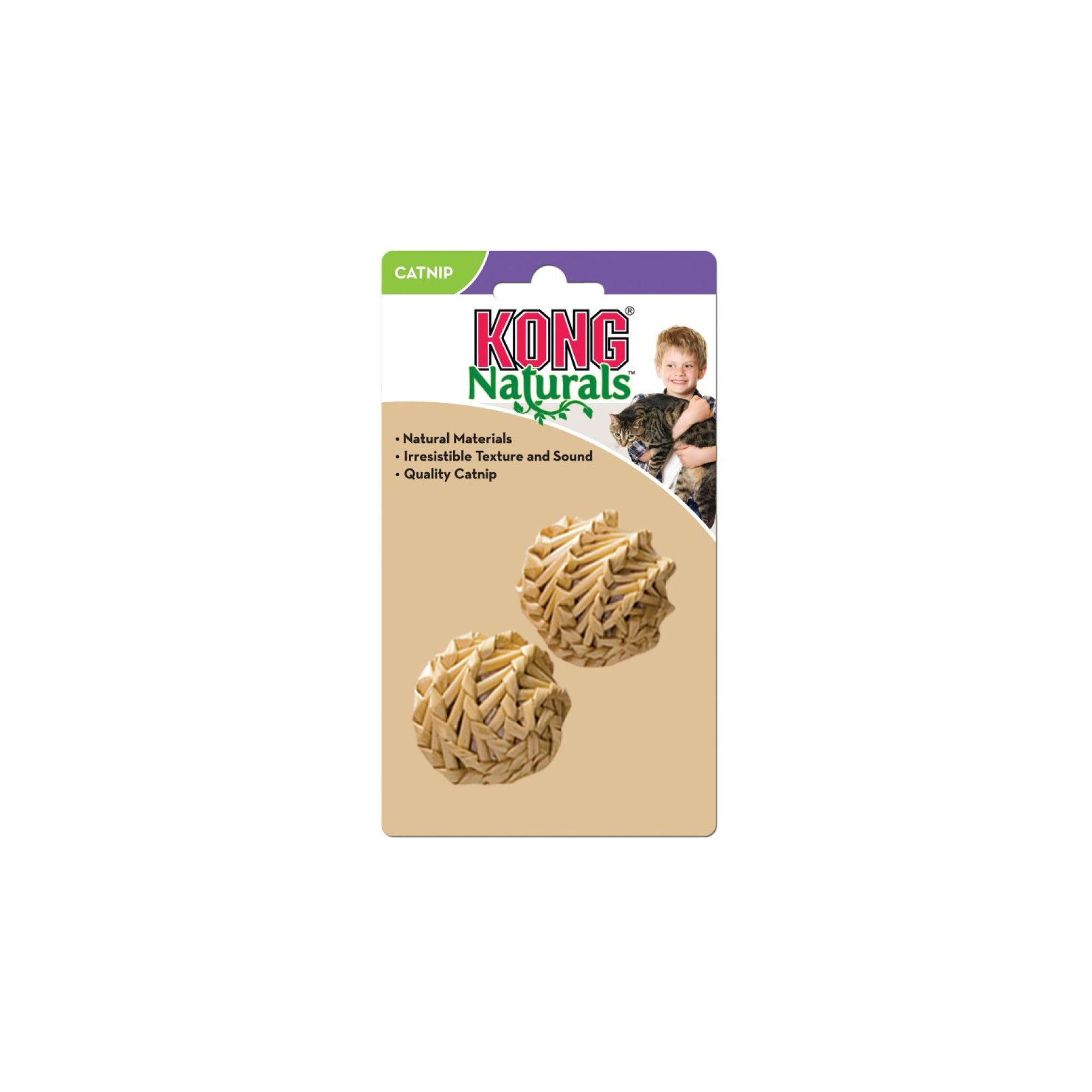 KONG Naturals Straw Ball