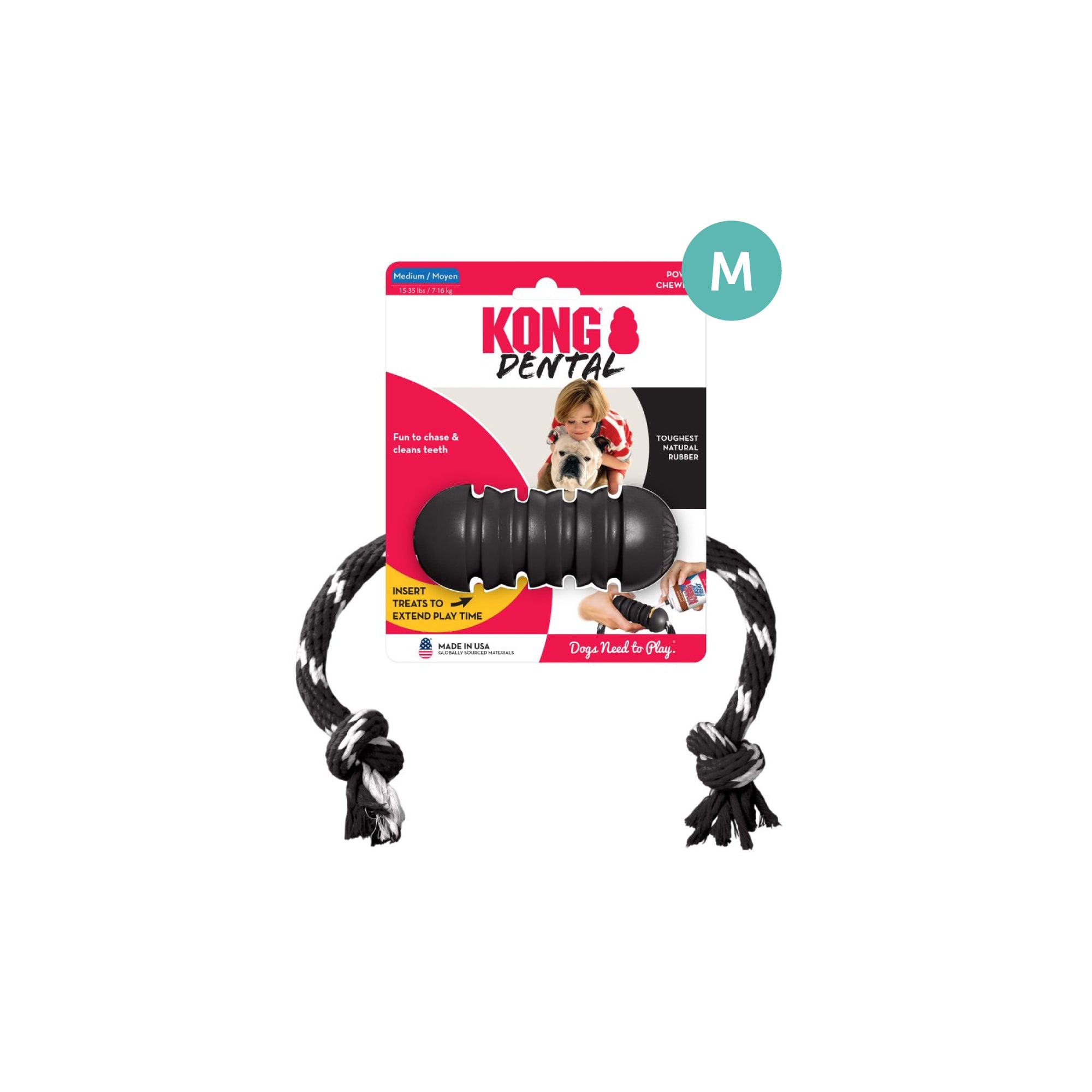 KONG Extreme Dental w/Rope