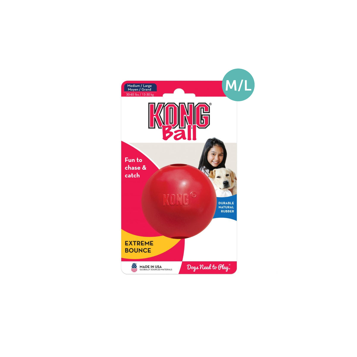 KONG Classic Ball w/Hole