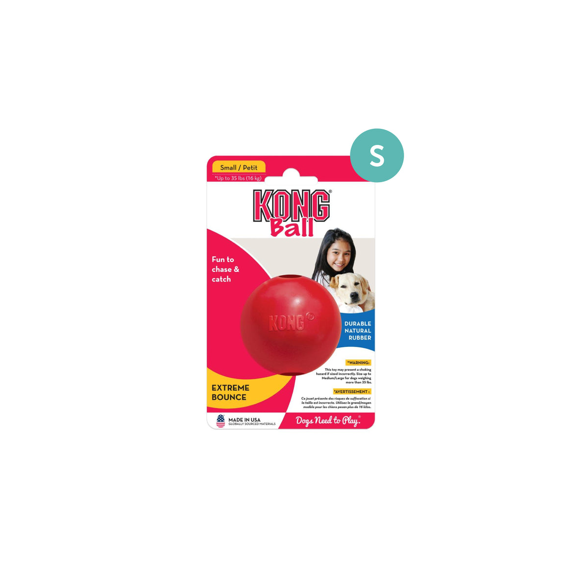 KONG Classic Ball w/Hole