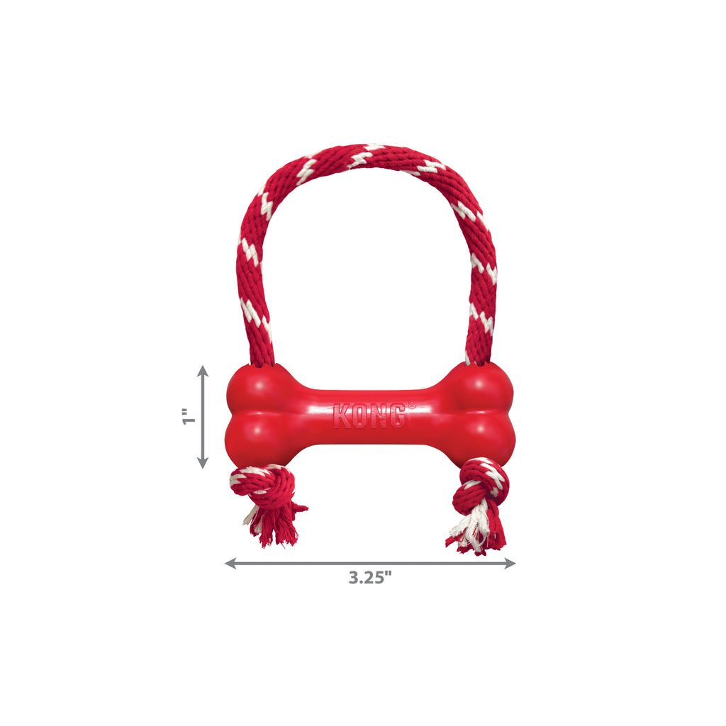 KONG Classic Goodie Bone w/Rope