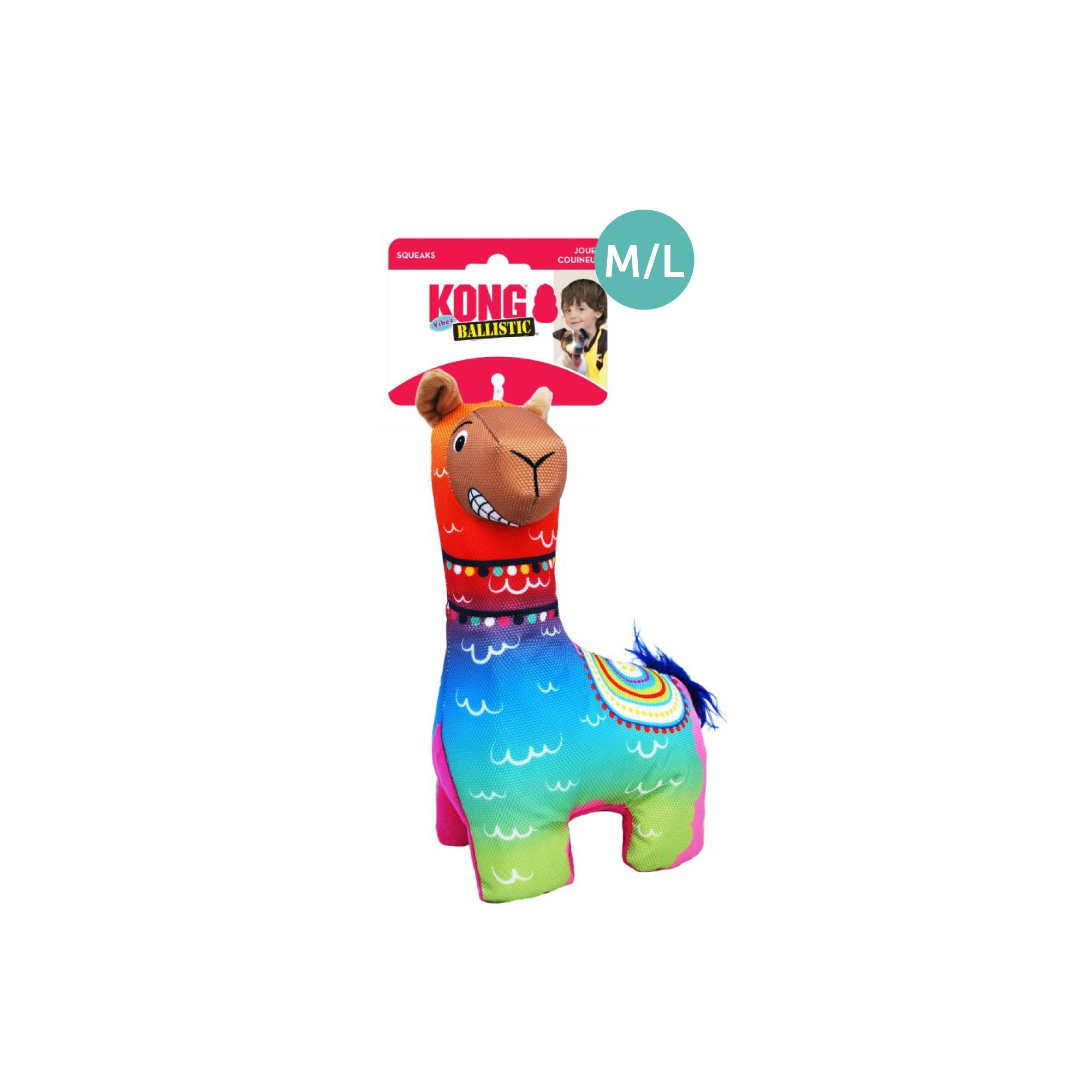 KONG Ballistic Vibez Llamas Assorted