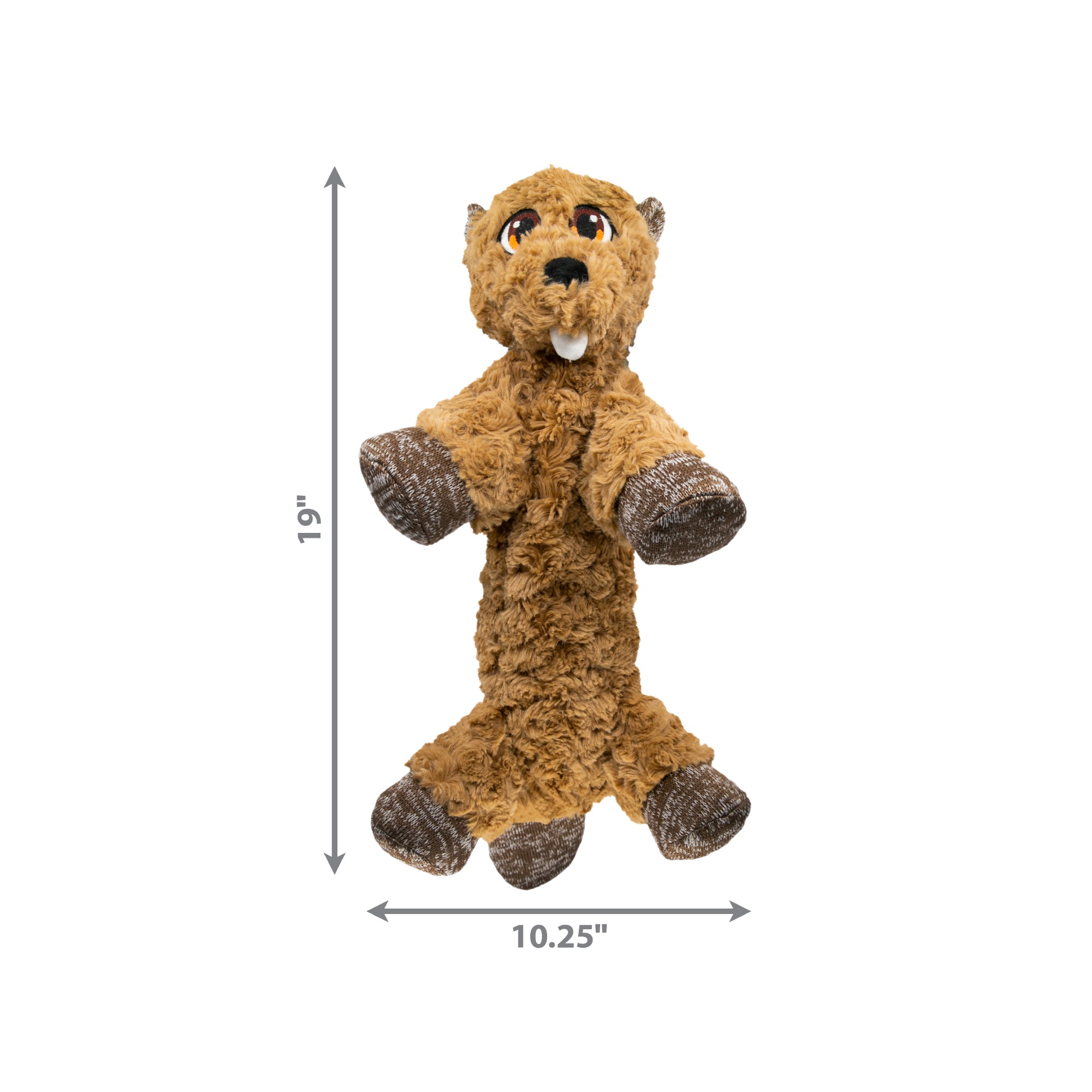 KONG Low Stuff Flopzie Beaver