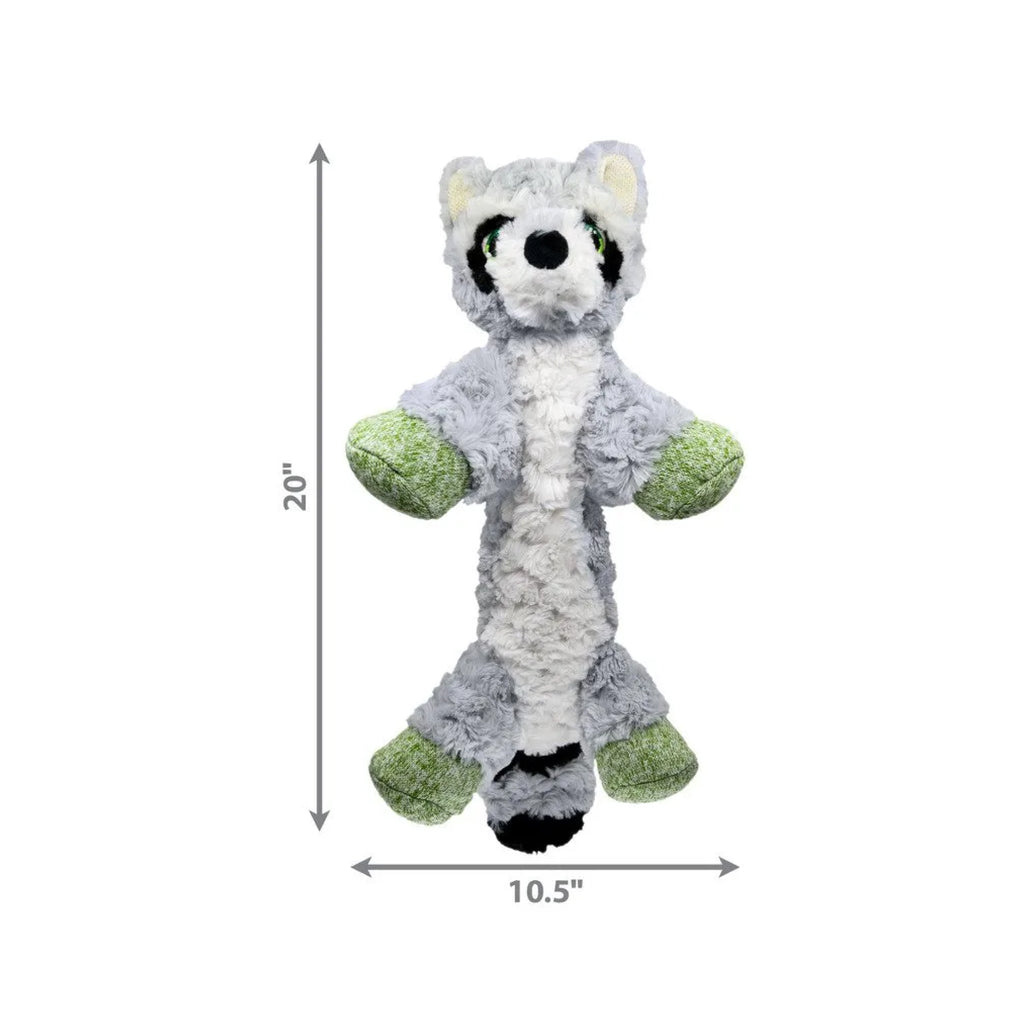KONG Low Stuff Flopzie Raccoon