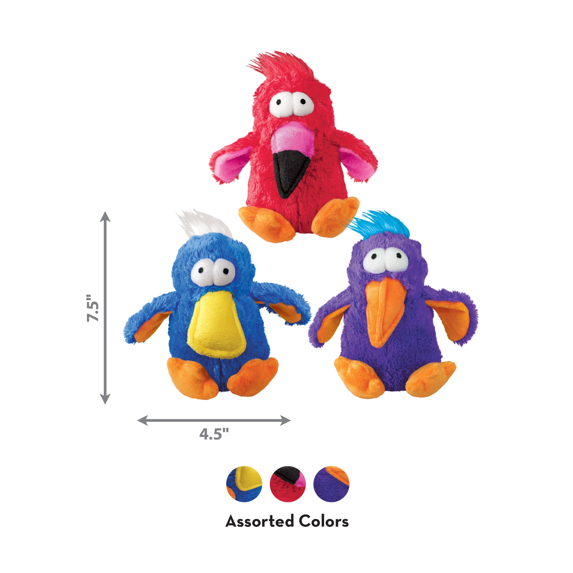 KONG DoDo Bird Assorted