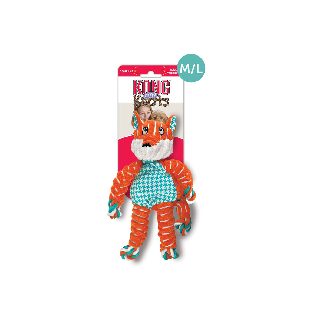 KONG Floppy Knots Fox