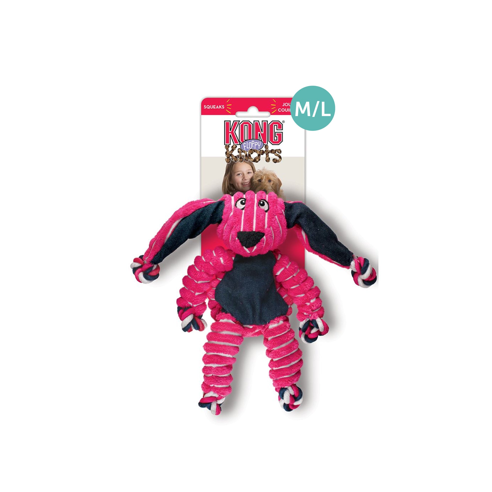 KONG Floppy Knots Bunny