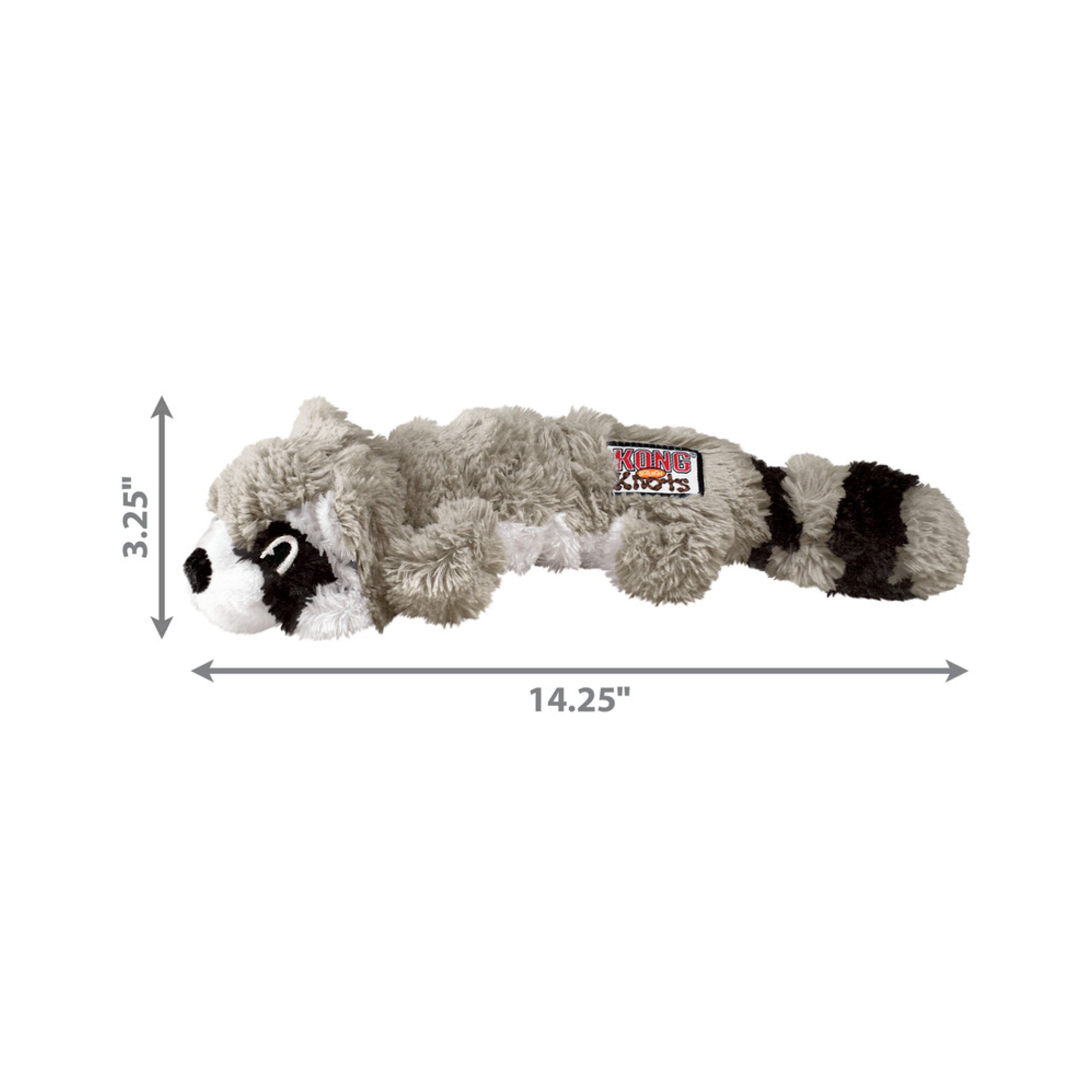 KONG Scrunch Knots Raccoon