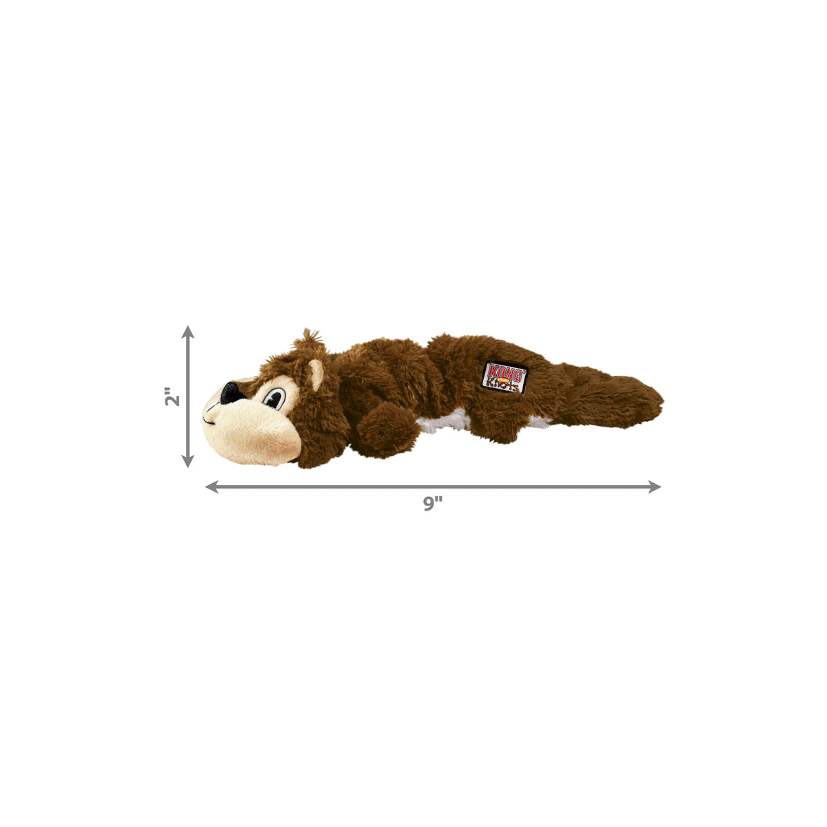 KONG Scrunch Knots Squirrel