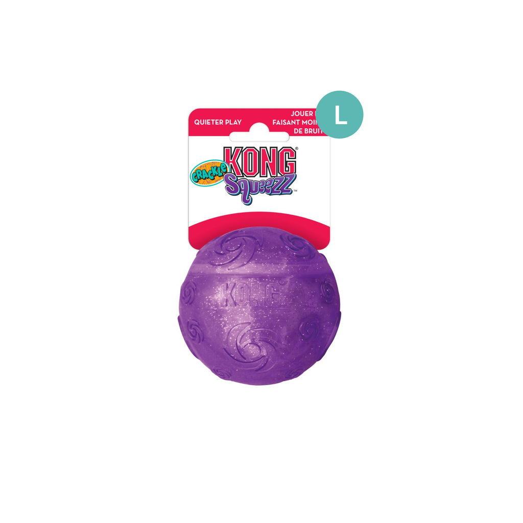 KONG Squeezz Crackle Ball Assorted