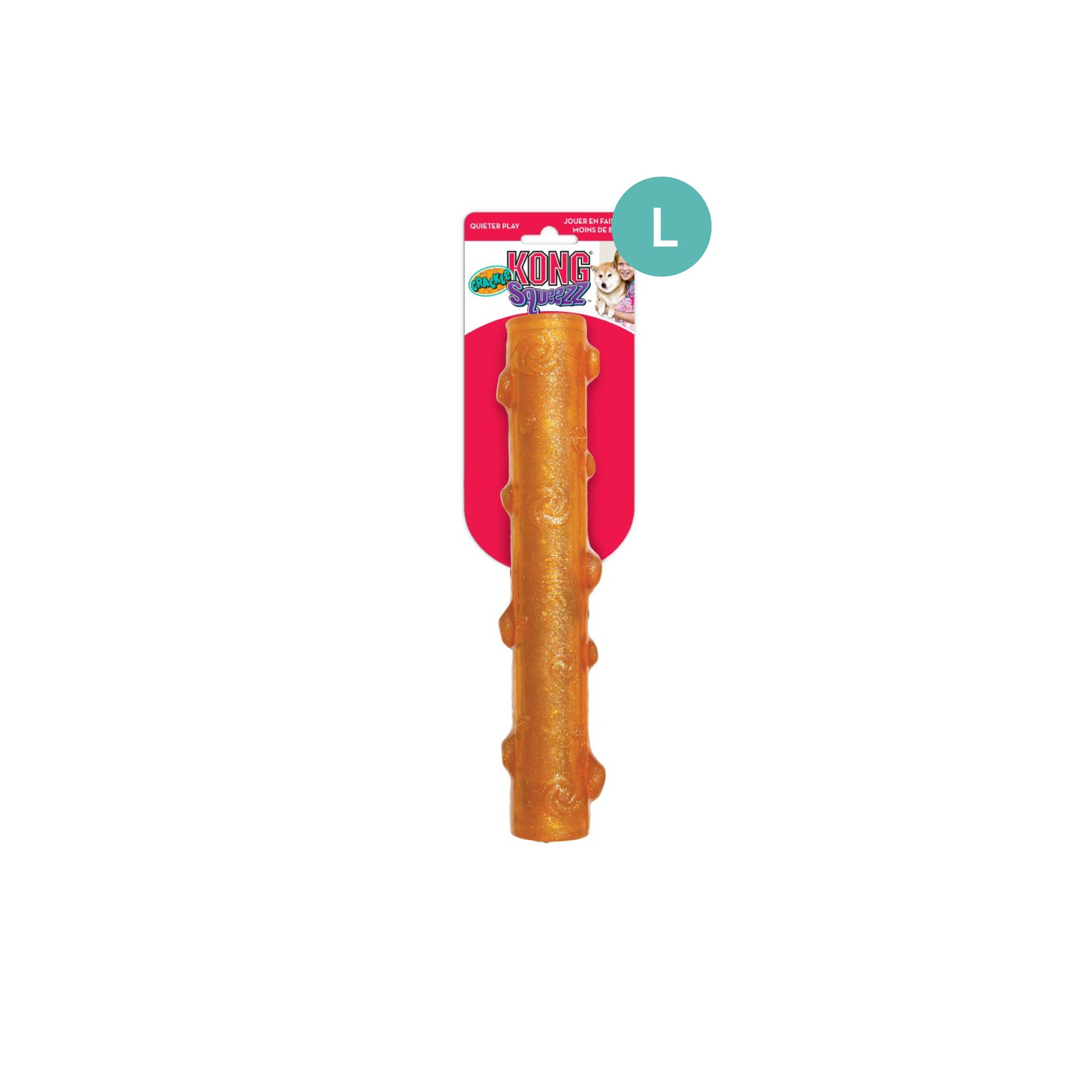 KONG Squeezz Crackle Stick Assorted