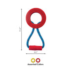 KONG Jaxx Brights Tug w/Ring Assorted