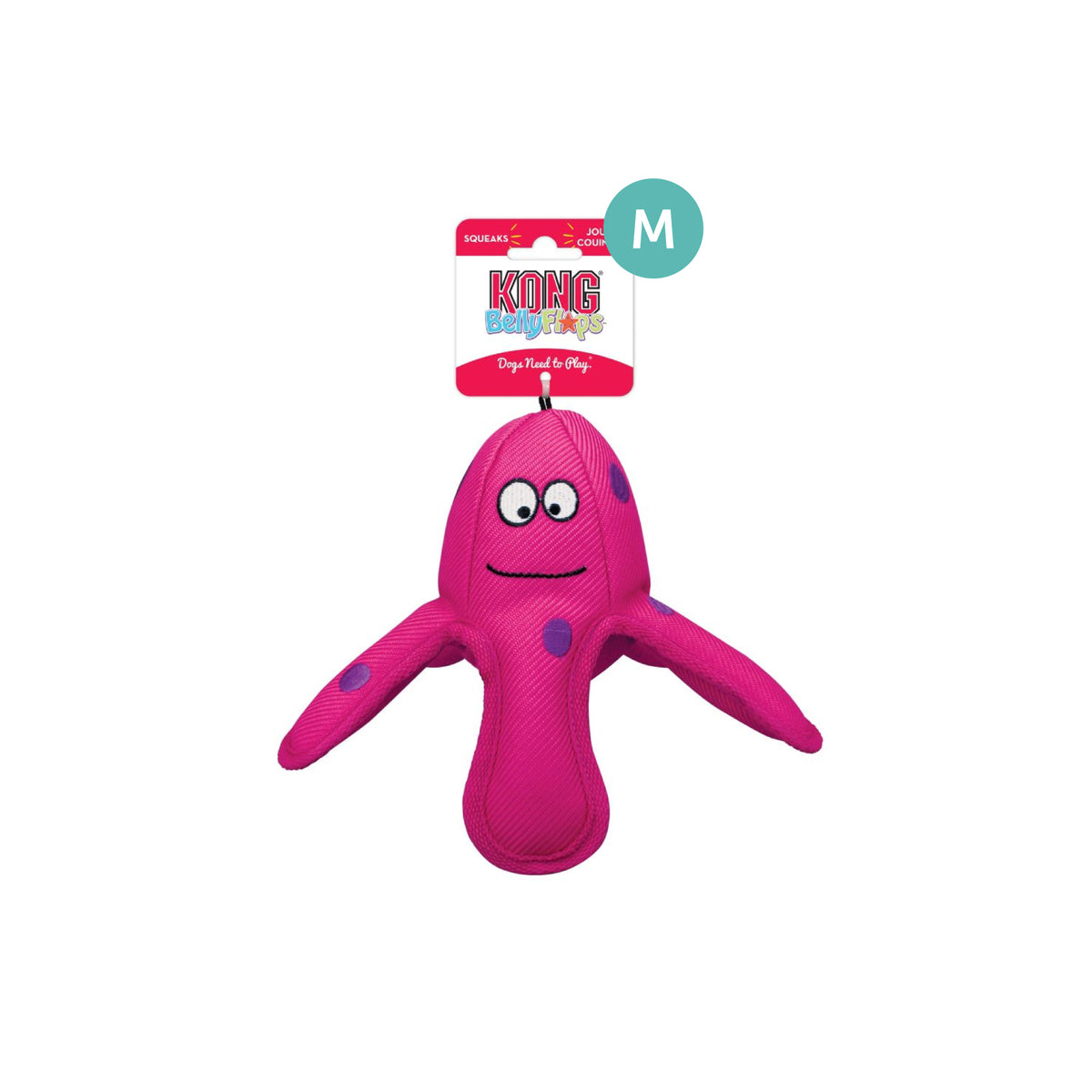 KONG Belly Flops Octopus