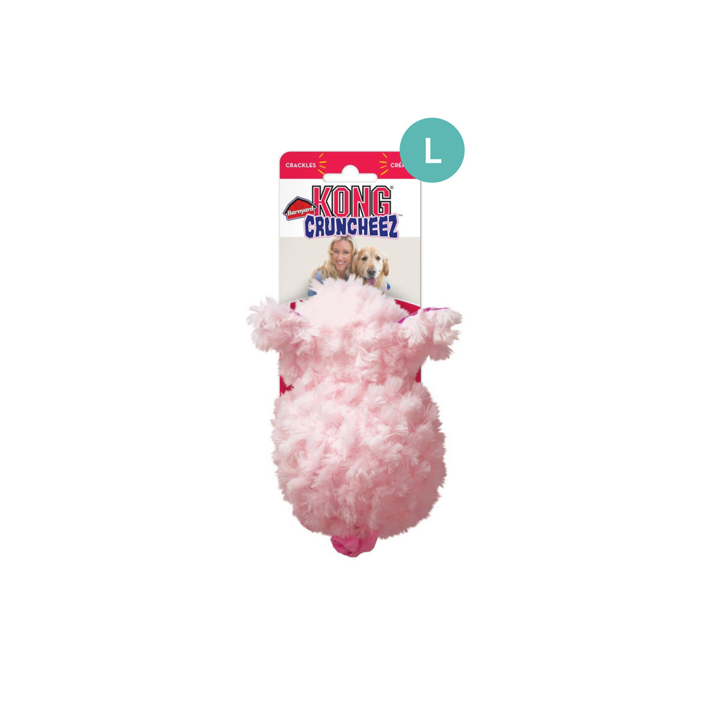 KONG Cruncheez Barnyard Pig
