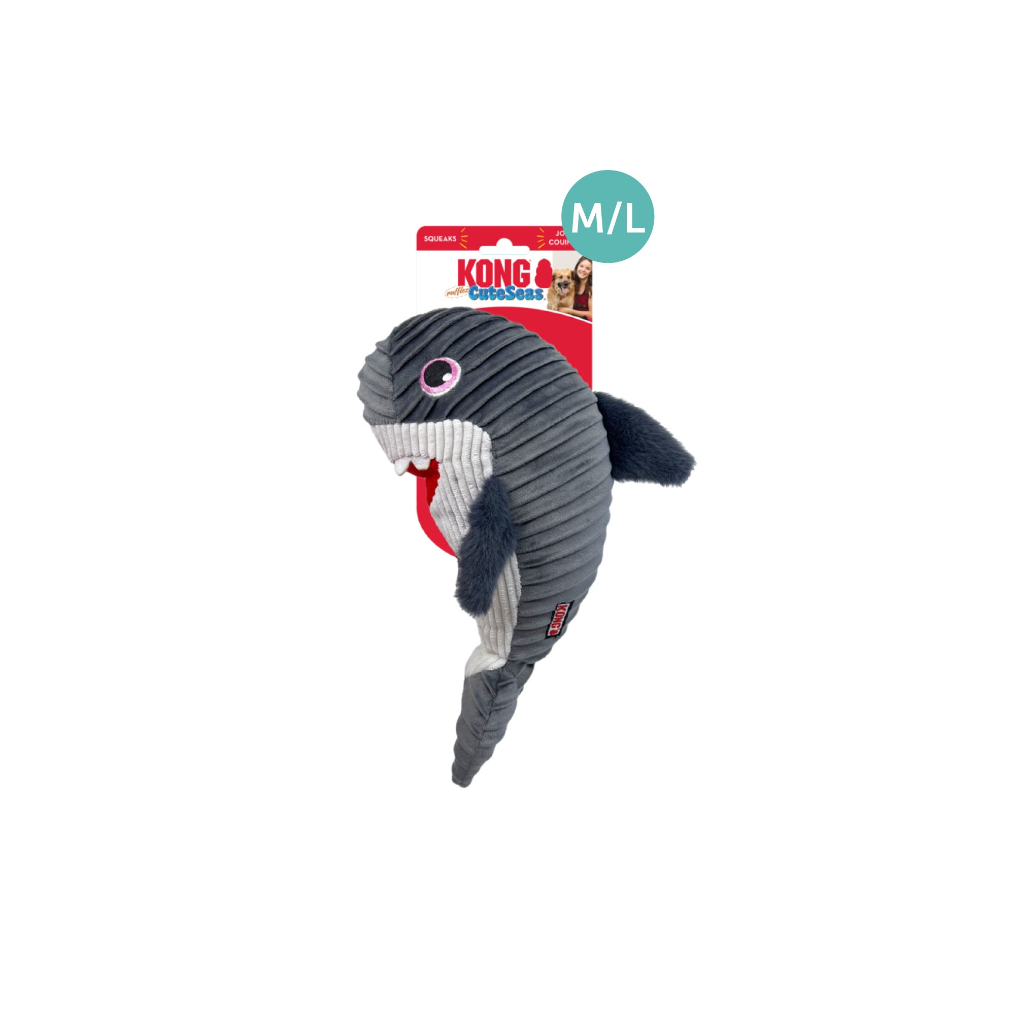 KONG Cuteseas Rufflez Shark