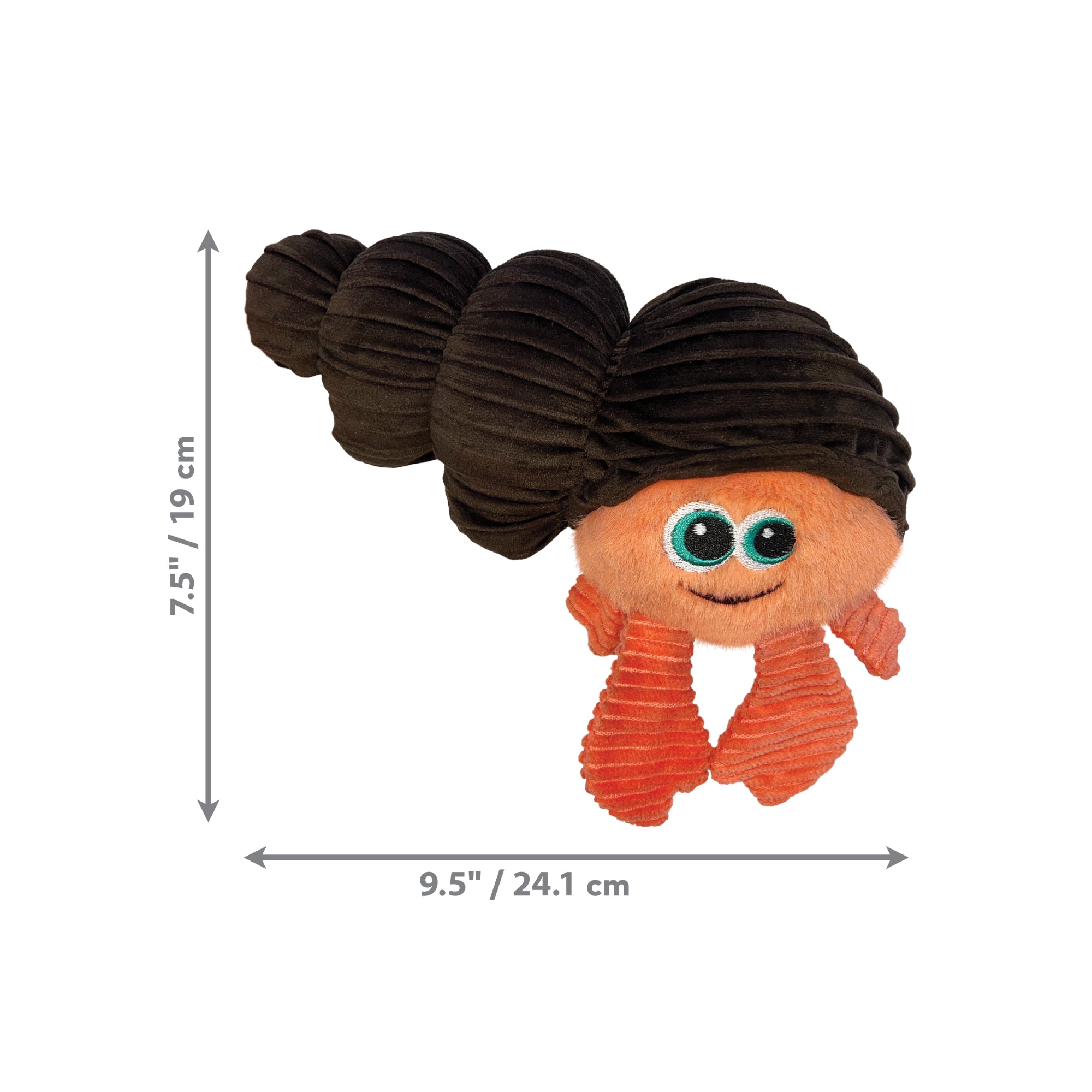 KONG Cuteseas Rufflez Hermit Crab