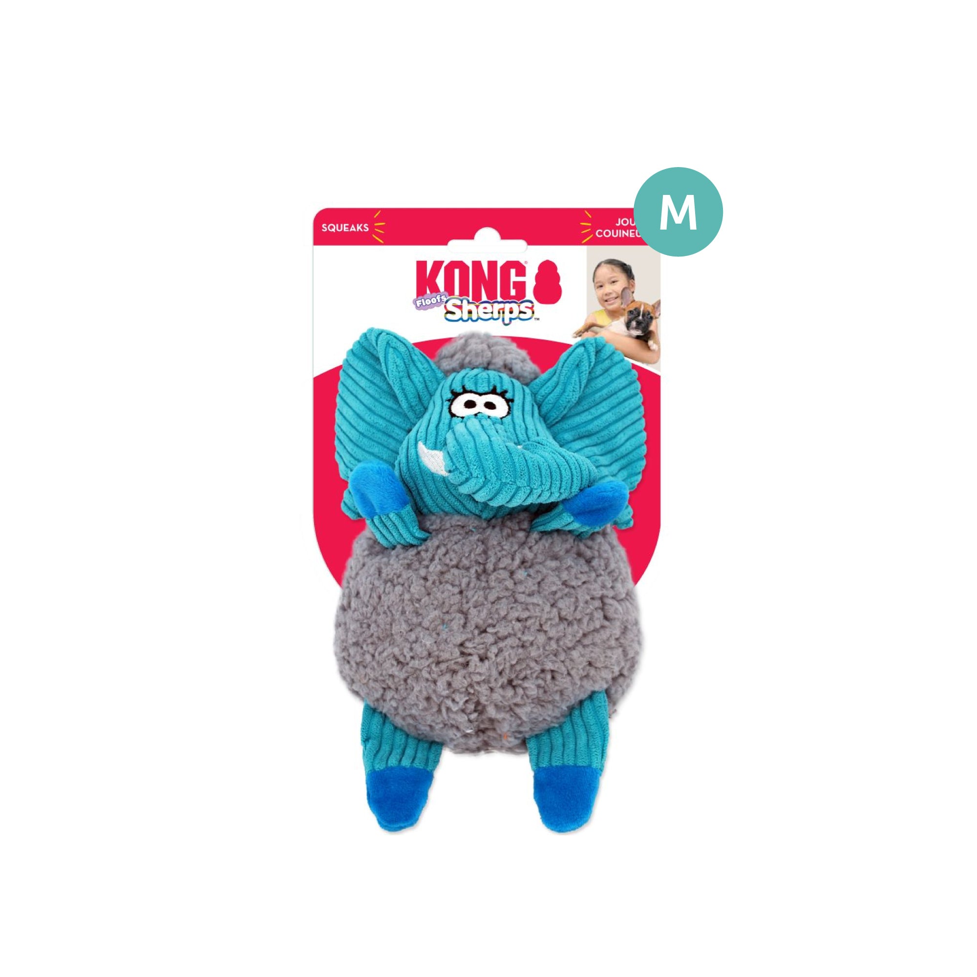 KONG Sherps Floofs Elephant