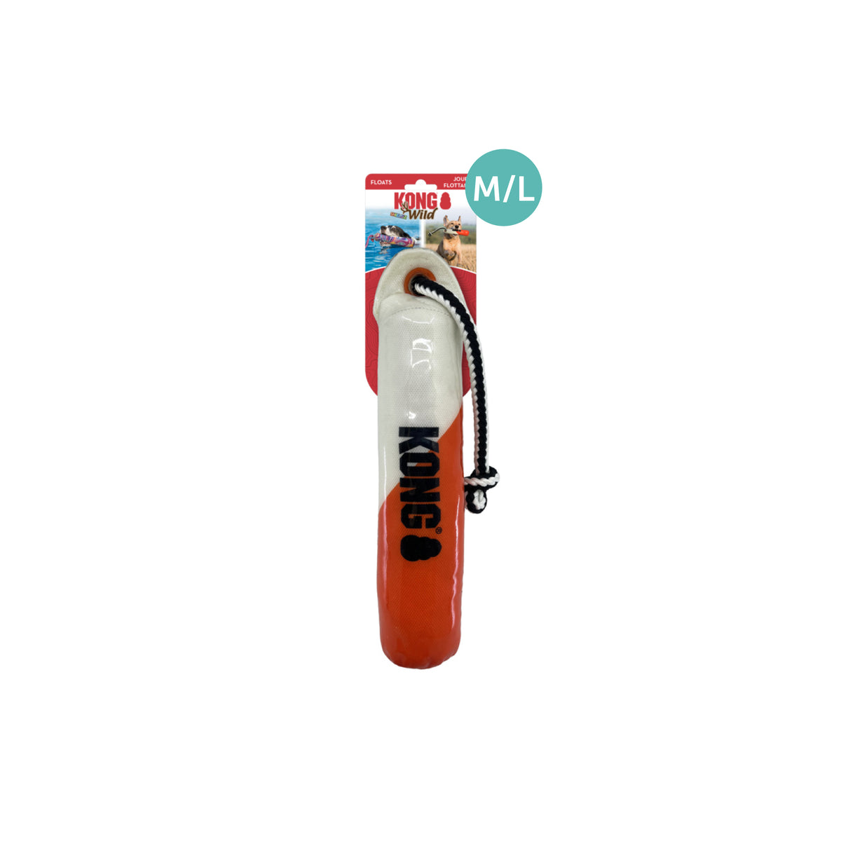 KONG Wild Shieldz Training Dummy Orange/White