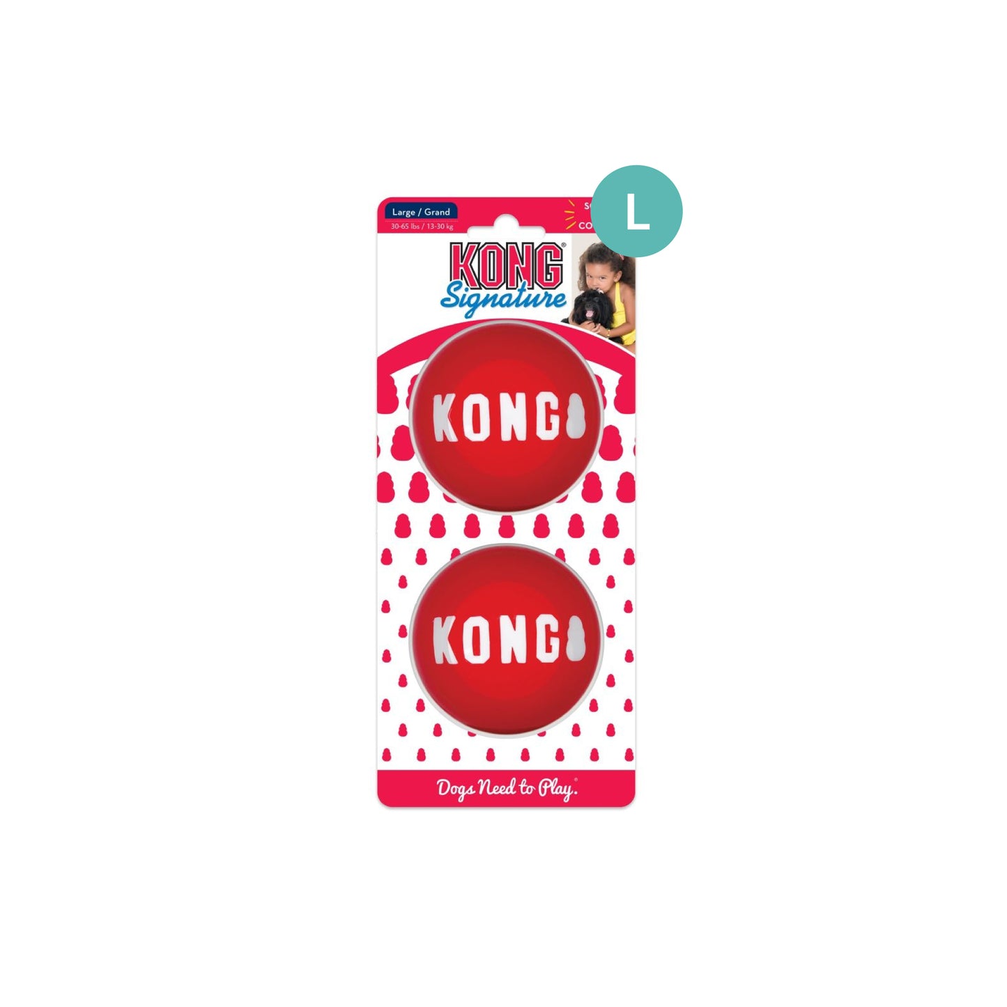 KONG Signature Balls Dog Toy
