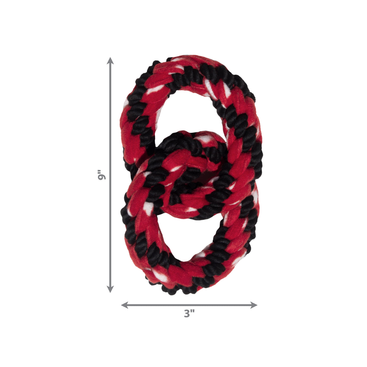 KONG Signature Rope Double Ring Tug